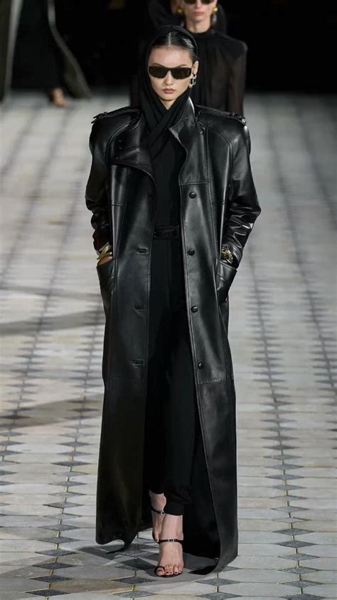 saint laurent coats for women